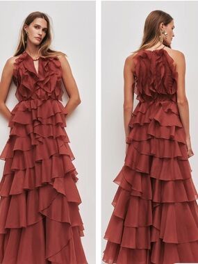 chinese dress ladies Soundscape Maxi Dress-SEA BREEZE / 4 main image 0